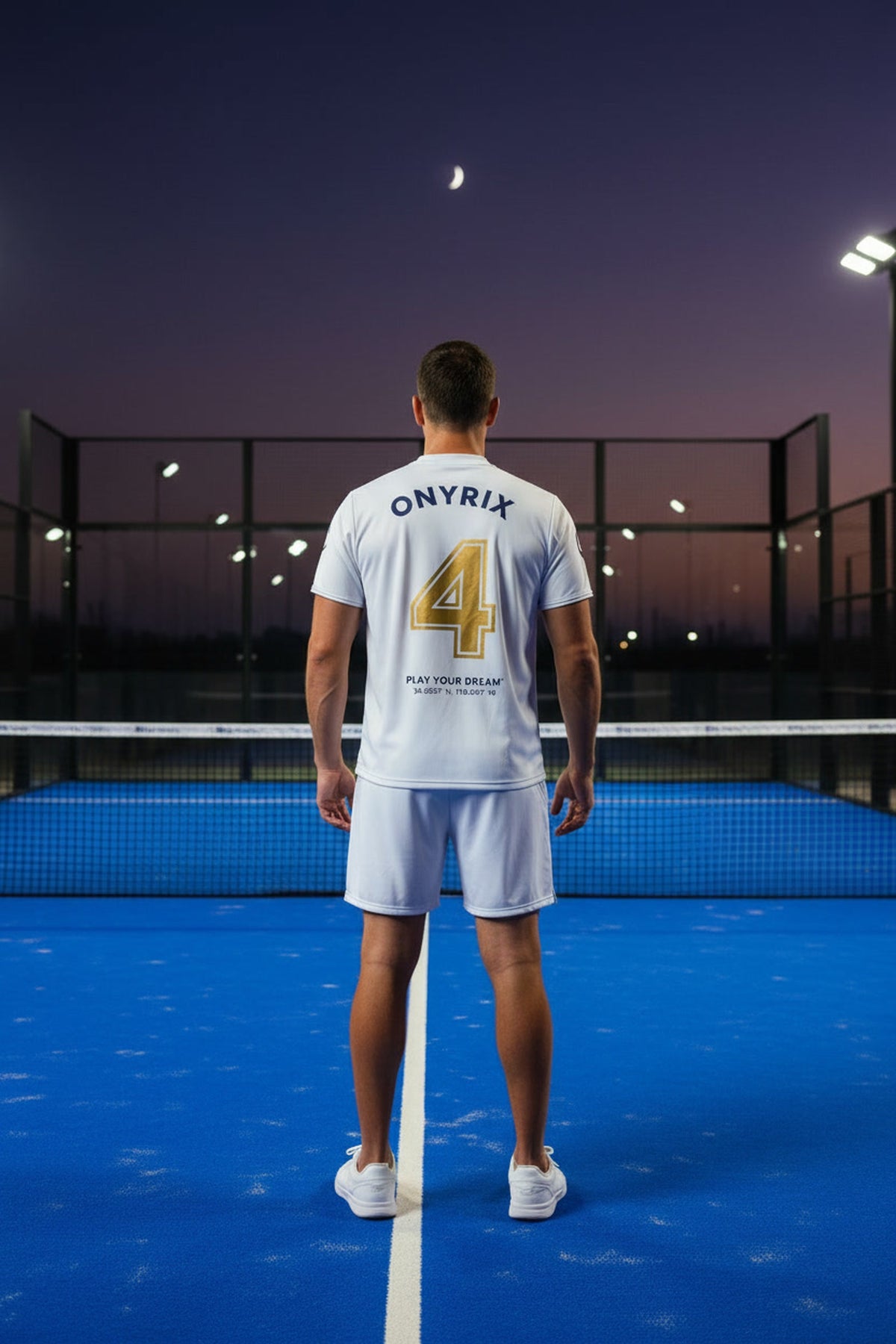 Maillot Night Court № 4 · Club Blanc